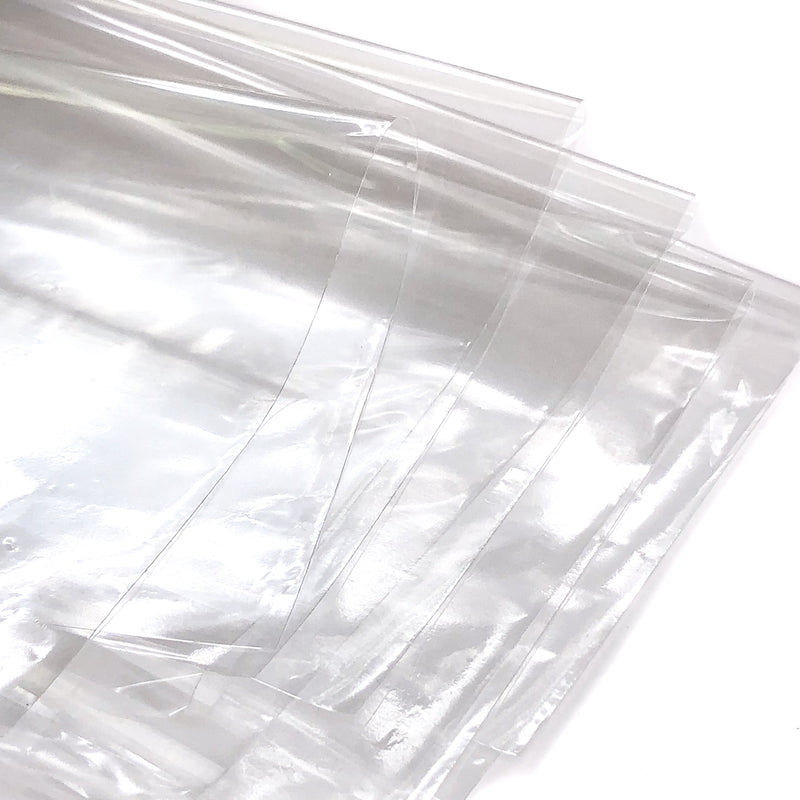 Crystal Clear Resealable Polypropylene Bags 10" x 13"