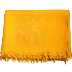 New Libris Hermès Cashmere Silk Blend Stole by Sandy Queudrus | Oversized