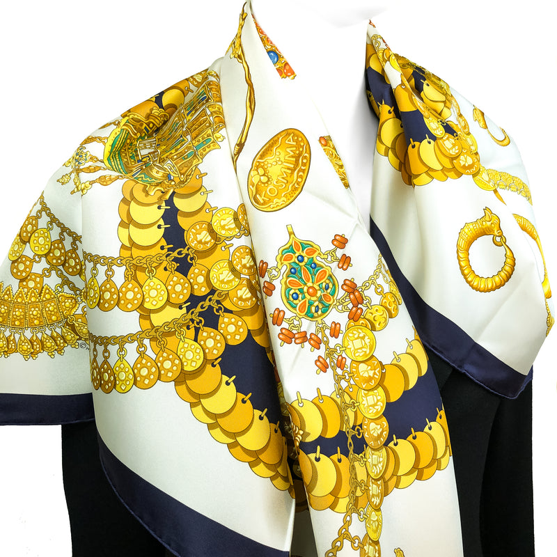 Kosmima Hermès Scarf by Julia Abadie 90cm Silk