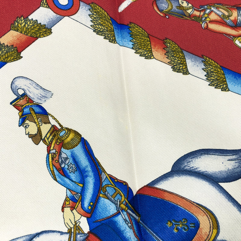 L'Armee Imperiale Russe de 1816 A 1916 Hermes Scarf 90cm Silk Twill