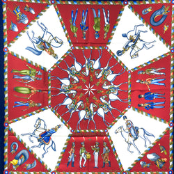 L'Armee Imperiale Russe de 1816 A 1916 Hermes Scarf 90cm Silk Twill