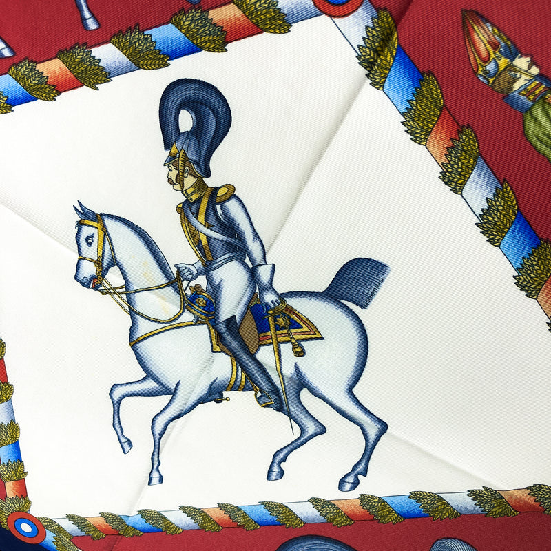 L'Armee Imperiale Russe de 1816 A 1916 Hermes Scarf 90cm Silk Twill