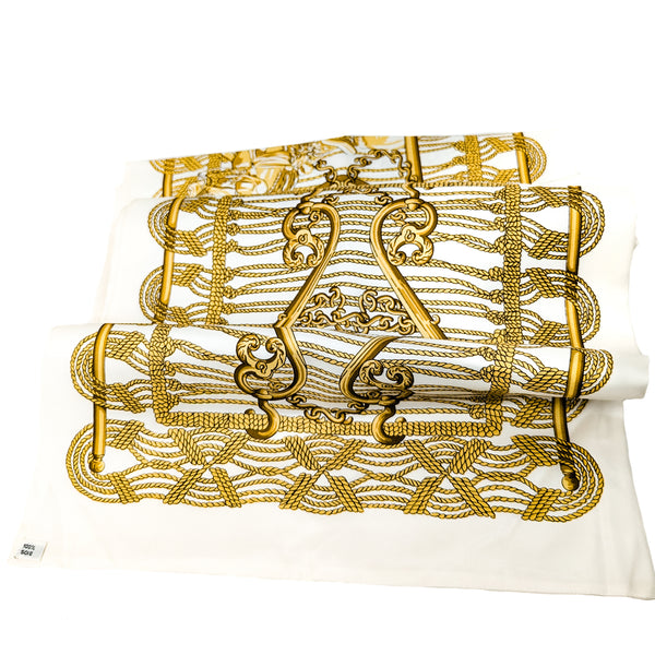 Hermes Silk Twilly Scarf Grand Manege with Round Twilly Box – Carre de Paris
