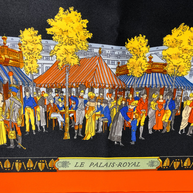 Promenades de Paris Hermes Scarf by Philippe Ledoux 70 cm Silk w/Box