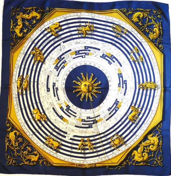 Astrologie Dies et Hore HERMES Scarf