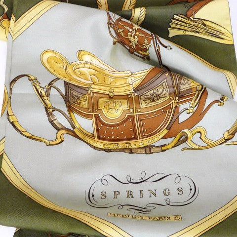Hermes Vintage Springs Carriage Silk Scarf – Amarcord Vintage Fashion