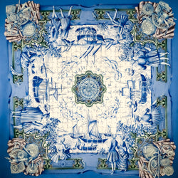 Azulejos Hermes Scarf by Catherine Baschet Silk RARE