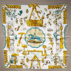 Copeaux Hermes Silk Scarf by CdP