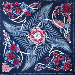 Fleurs de  L'Opera Hermès Scarf by Julia Abadie 90 cm Silk