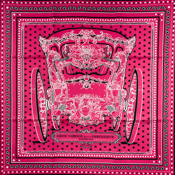 HERMES Pavios Silk Pocket Square – Collections Couture
