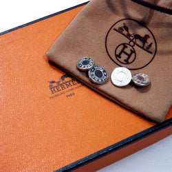 Hermes Cufflinks with pouch and box