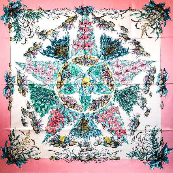 Pythagore Hermes Silk Scarf by Zoe Pauwels