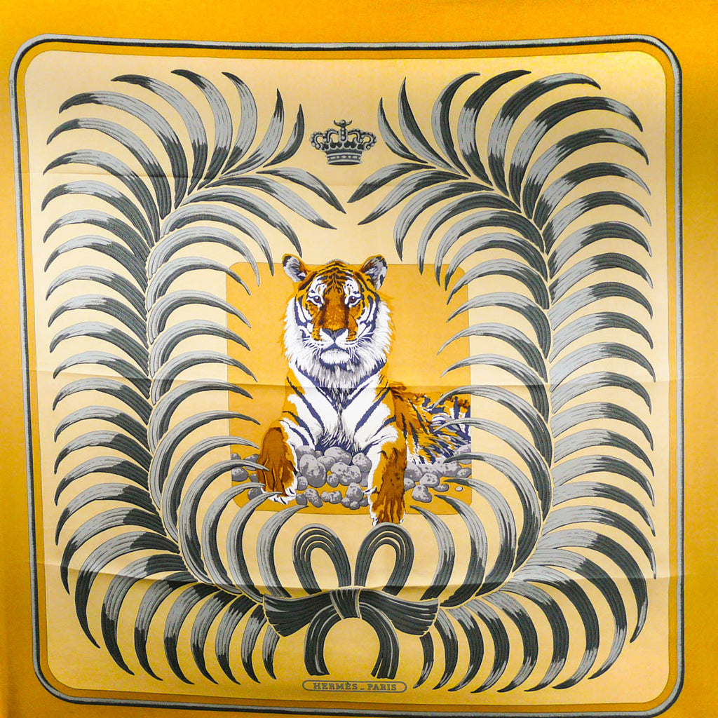 Hermes Silk Scarf Le Tigre Royal – Carre de Paris
