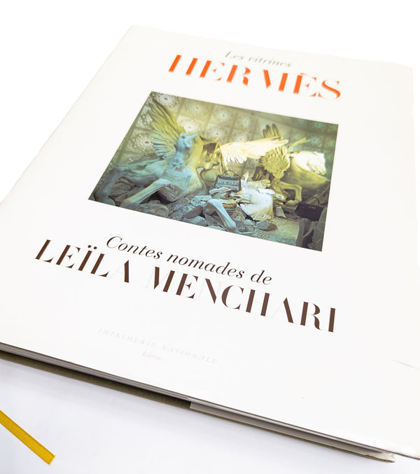 The Hermes Shop Windows "Tales of a Wanderer" by Leila Menchari | FRENCH Edition Hermes Window Displays Book