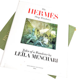 The Hermes Shop Windows "Tales of a Wanderer" by Leila Menchari