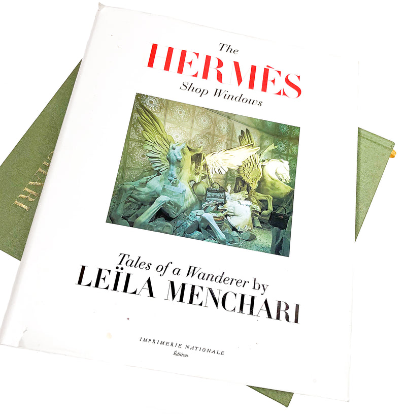 The Hermes Shop Windows "Tales of a Wanderer" by Leila Menchari