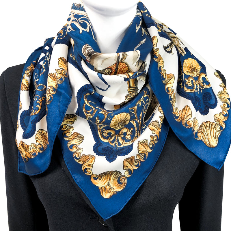 Lot - An Hermès Ludovicus Magnus silk scarf