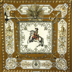 Hermes Silk Scarf Louis XIV - Ludovicus Magnus Vintage