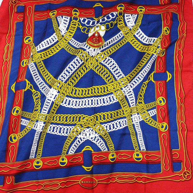 Vintage Hermes Silk Scarf Maillons by Caty Latham – Carre de Paris