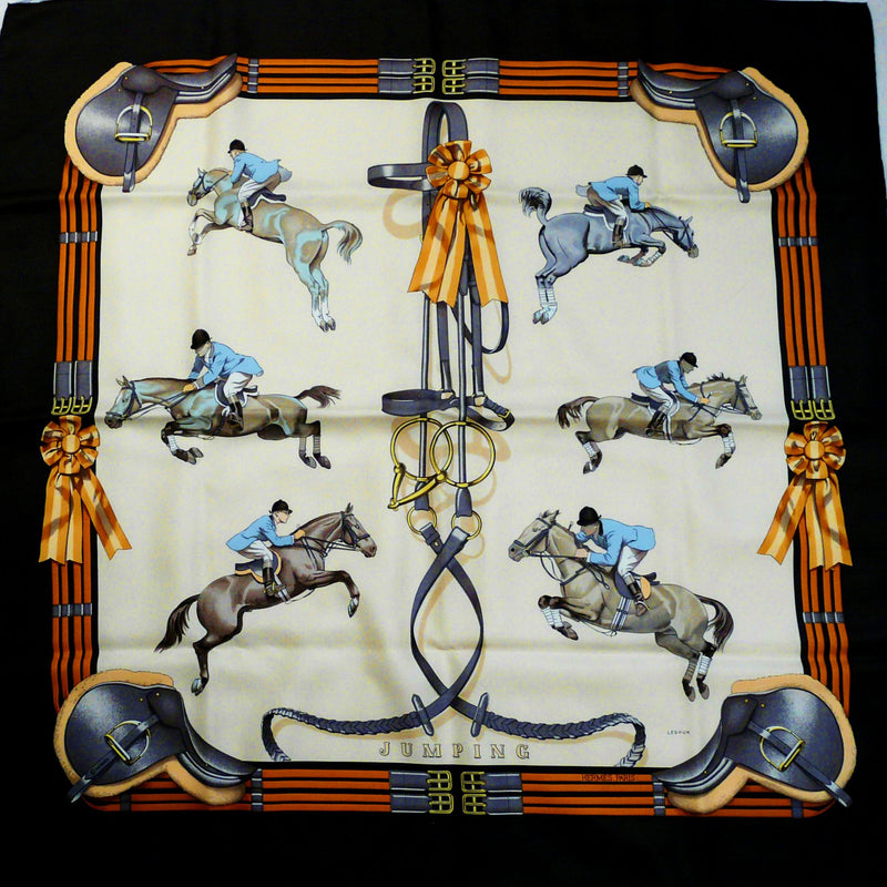 Jumping HERMES Scarf comes with Box