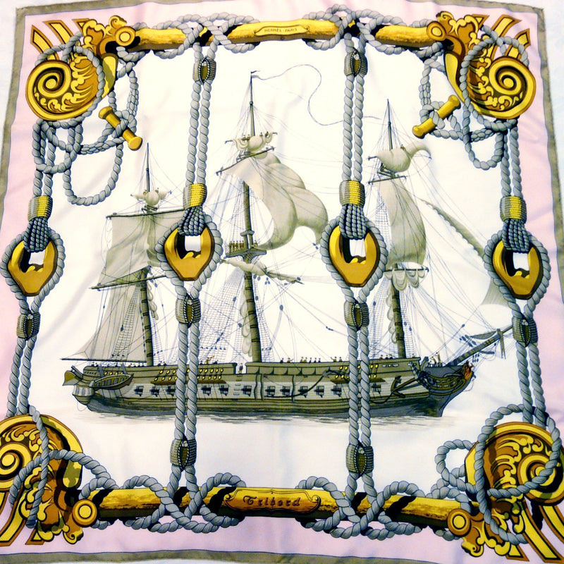 Tribord HERMES Scarf in pink