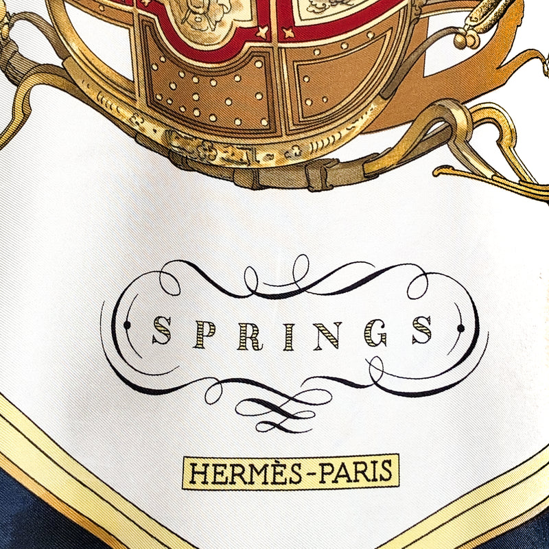 Springs Hermes Silk Top Short Sleeves Womens