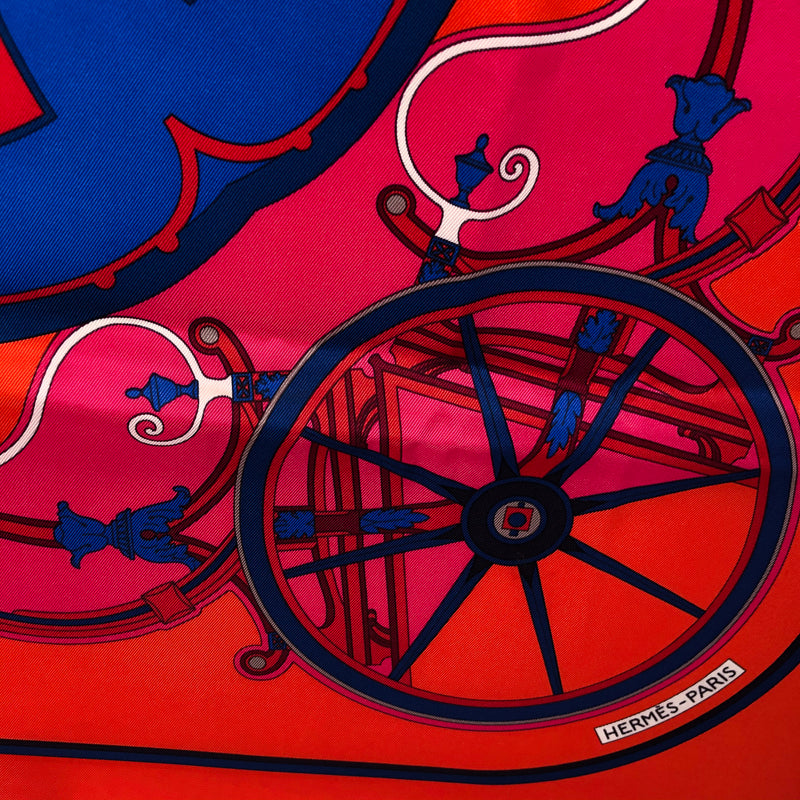 Washington's Carriage Hermes Scarf by Caty Latham 70 cm